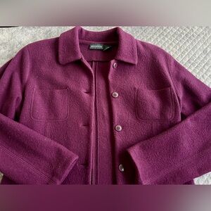 Bridgetown Collection 100% Wool Plum Jacket
